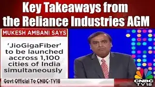 Business Lunch | Key Takeaways from the Reliance Industries AGM | CNBC TV18