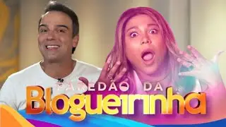 Blogueirinha entrevista Tadeu Schmidt no &uacute;ltimo epis&oacute;dio do 