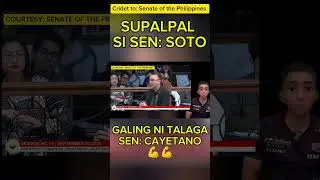 nasupalpal ni Sen: Cayetano si Sen: Soto