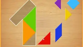 Танграм Цифры Игра 1 Полное прохождение