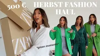 500&euro; Zara Herbst Haul 2021 | Mein FALL MUST-HAVES | Adorable Caro