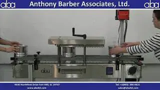 ABA-M427 - 1 Gallon Roller Lid Press and Conveyor