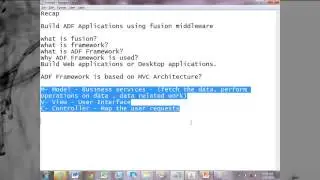 ADF BASICS, ADF Introduction, ADF Architecture, adf business service