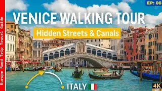 Lost in Venice Hidden Alleys, Canals & Gondolas Europe Road Trip EP6
