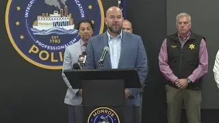 Monroe Mayor, Police Chief hold press conference on Grammont Street's triple-homicide
