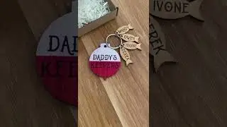 Best gift ideas for Father's day - Customized Keychain 👨&zwj;👧&zwj;👦