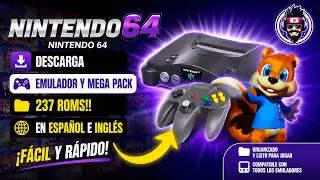 ✅ &iexcl;Pack de ROMS de N64 y C&oacute;mo Configurar el Emulador Project 64 F&aacute;cil y R&aacute;pido!🔥