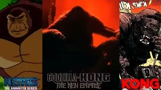 la historia de todas las versiones MALVADAS de KING KONG
