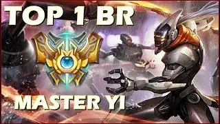 TOP 1 MASTER YI BR CHALLENGER GAMEPLAY - MatheusBT