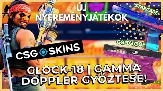 MEGVAN A Glock-18 | Gamma Doppler GYŐZTESE! 😍 - ITT A 2V2 MODE V&Eacute;GRE!