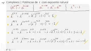Complexos | Potências de i | Sem Calculadora | Sem Dividir por 4