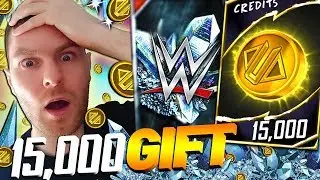 15000 FREE CREDITS GIFT!! ELEMENTAL PACK OPENING!! WWE SUPERCARD SEASON 6