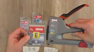 Unboxing High Performance Staple gun NOVUS J-29 - Bob The Tool Man