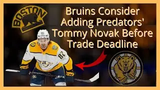 Bruins Consider Adding Predators' Tommy Novak Before Trade Deadline