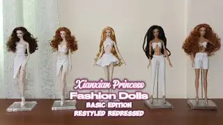 Xianxian Princess Fashion Dolls Restyled Redressed