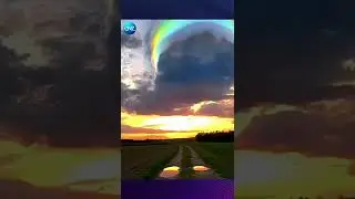 Un arcoiris poco com&uacute;n 🌈☁️