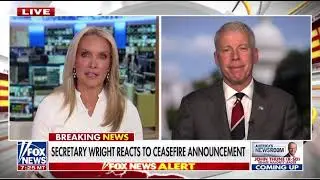Secretary Wright Joins Dana Perino on Fox News - June 24, 2025