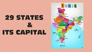 States and Capitals of India || Indian  29 States And Their Capitals 2025  #trending #currentaffairs