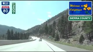 I-80 in the Sierras: Reno to Truckee