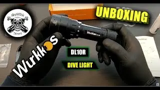 Распаковка подводного фонаря WURKKOS DL10R