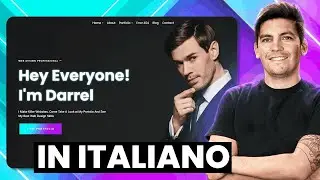 Crea Un Sito Web Portfolio Moderno (WordPress Tutorial Ita)