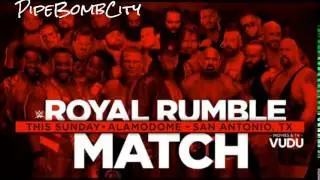 WWE Royal Rumble 2017 Match Card ~ Royal Rumble Match Version #3 (OFFICIAL)