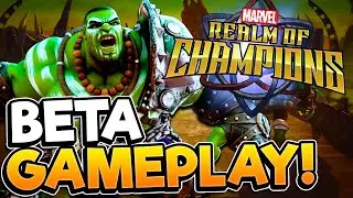 MARVEL REALM OF CHAMPIONS | Beta Gameplay and Impressions!