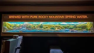 Vintage Beer Sign, Swapping Fluorescent to LED, Light Restoration