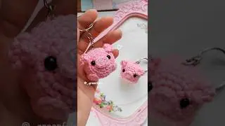 How to crochet a PIG🐖🩷TUTORIAL #crochetforbeginners #cute #crochet #amigurumi #kawaii #easycrochet