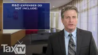 Manufacturing R&D Tax Credits - www.TaxTV.com