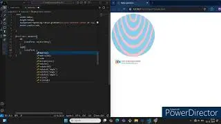 Mesmerizing Rotating Circle Animation with Repeating Radial Gradient 🌈