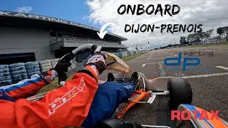 Onboard karting Dijon-Prenois (Rotax max evo)
