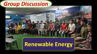Renewable Energy - GD Topic | Neel Sir #airforcegd#gdtopics #phase2 #ssc #ssscgl #nda