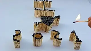 Happy New Year 2021  🍸。🎉 made with Machis stick art