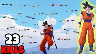 Playing As Goku Made Me 10x Powerful in BGMI &bull; (23 KILLS) &bull; BGMI Gameplay