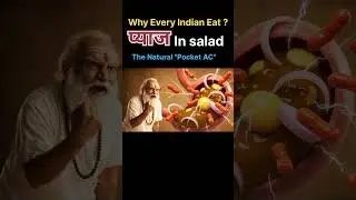 Why Indians Eat RAW Onion With Food? Ancient Digestion Science Explained | #shorts