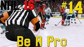 NHL 16 Be a Pro Career Episode 14 - First Regular Season Game (Xbox One)