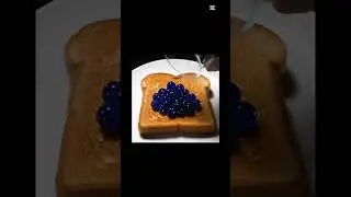 ASMR Spread That Melts Anxiety And Relieve stress #stressrelief #ai #aitoastspread
