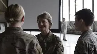 AMC Commander General Miller Visits Fairchild