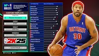 Best RASHEED WALLACE Build in NBA 2K25