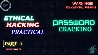 Password Cracking | Ethical Hacking Practical | Kali Linux | John the Ripper | Step by Step guide