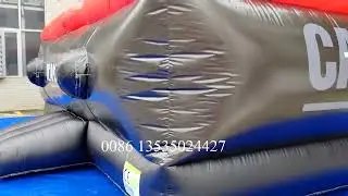 New finished inflatable stunt airbag freestyle landing airbag 6mx6mx2.5m