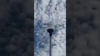 En las redes sociales a causado asombro la presencia de dos aeronaves de combate en San Luis Potosi