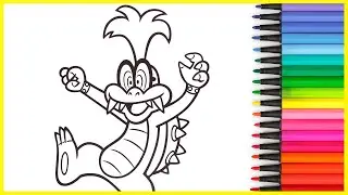 IGGY de Mario Bros Coloriage