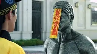 超人在街上为所欲为，差点被茅山道士给定住，一部喜剧科幻电影