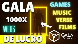 GALA GAMES GALA MUSIC GALAVERSE GALA TOKEN MELHOR CRIPTOMOEDA DE GAMES EM CRIPTO GALA FILMS E WEB3