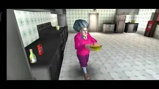 lets serve up some trouble by running miss t's breakfast scary teacher 3D