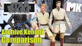 Star Wars The Black Series Obi Wan Kenobi Archive Comparison