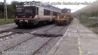 TRENES RENFE CIRCULANDO VÍDEO DEDICADO A MI AMIGO GUILLE GARCÍA (SONIDO DIRECTO)
