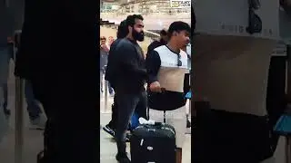 ##AlluArjun and #AlluSnehaReddy back from new york